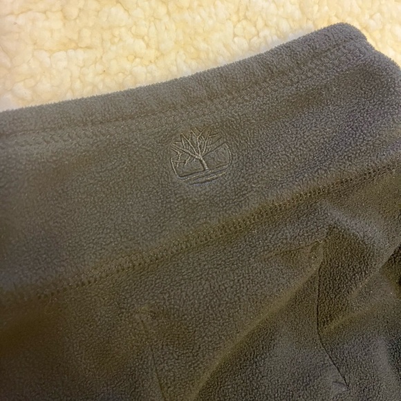 Timberland Half-Zip Fleece Pullover Jacket Black Gray Men’s Medium - Picture 6 of 6